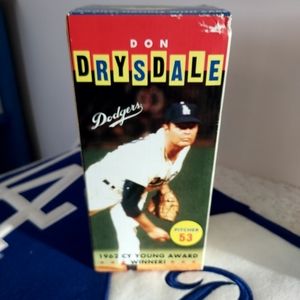 Vintage Don Drysdale 1962 Cy Young Los Angeles Dodgers SGA Bobblehead 2004